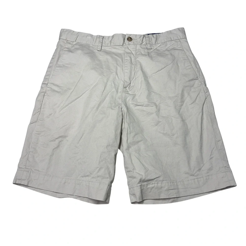 Polo Ralph Lauren Stretch Classic Fit Chino Shorts Khaki Tan Mens 31X9